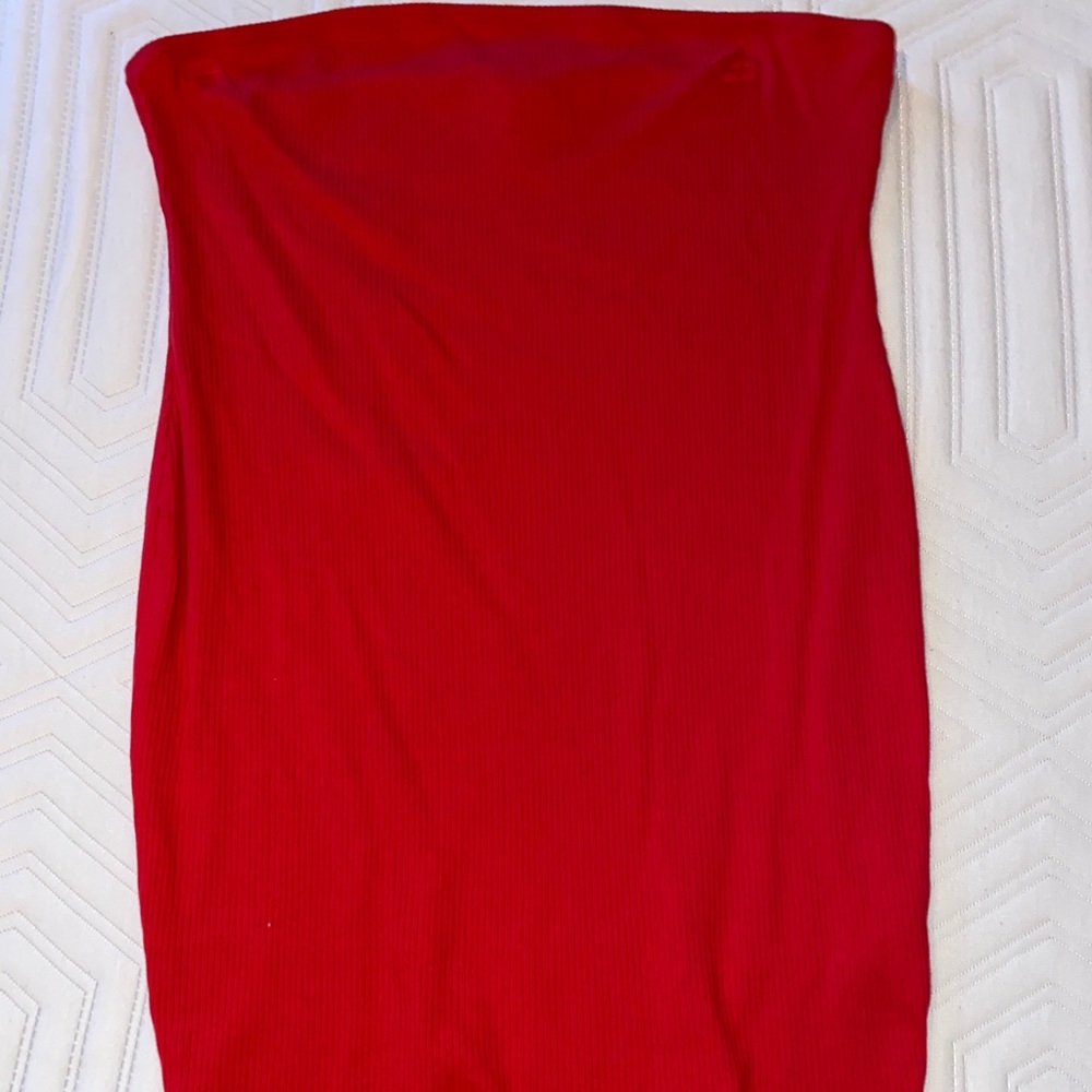 Red Halter Top Dress